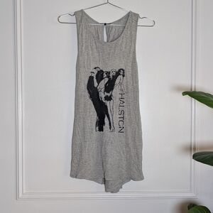 Halston Heritage Light Gray Tank Dress